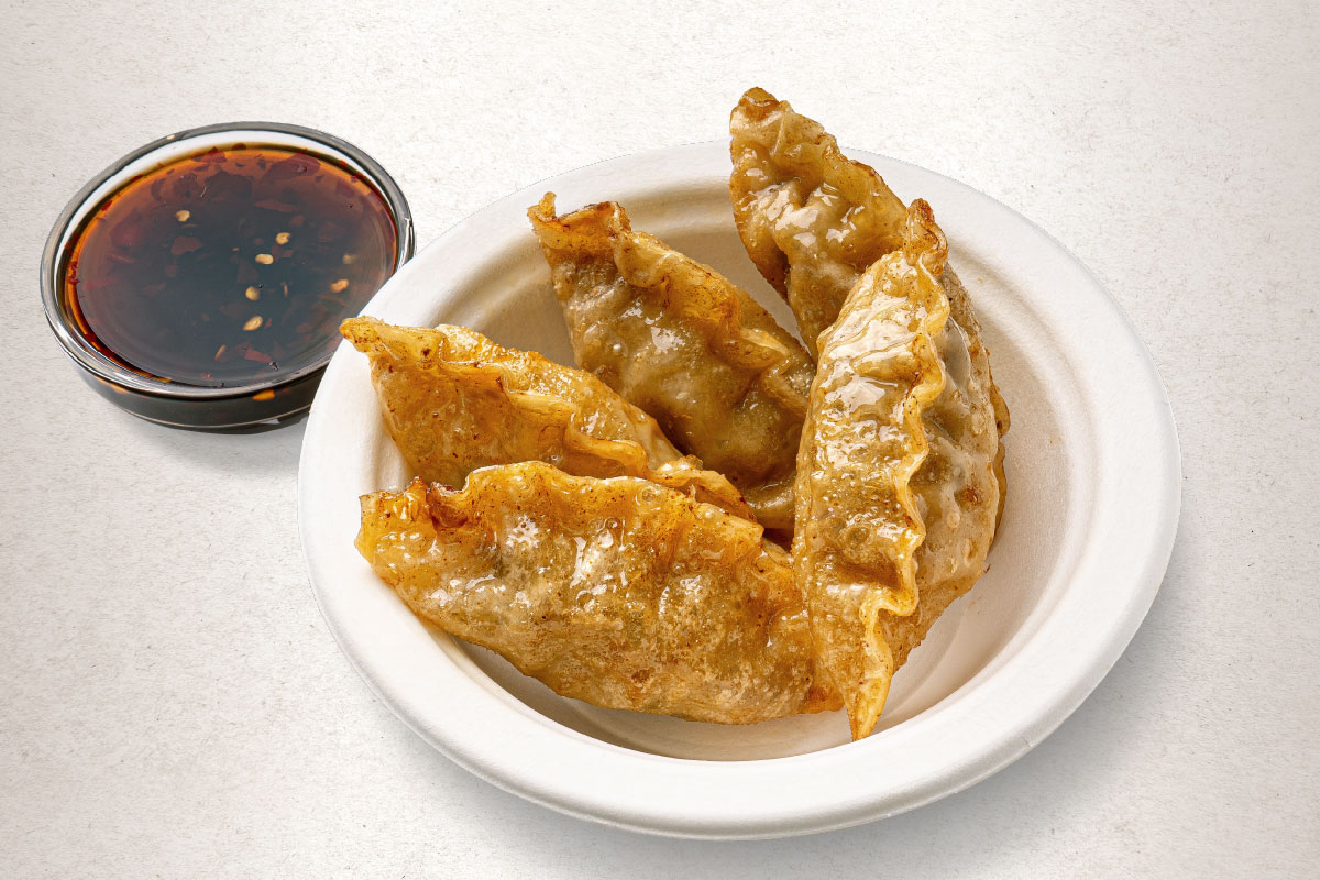 side of 5 chicken potstickers