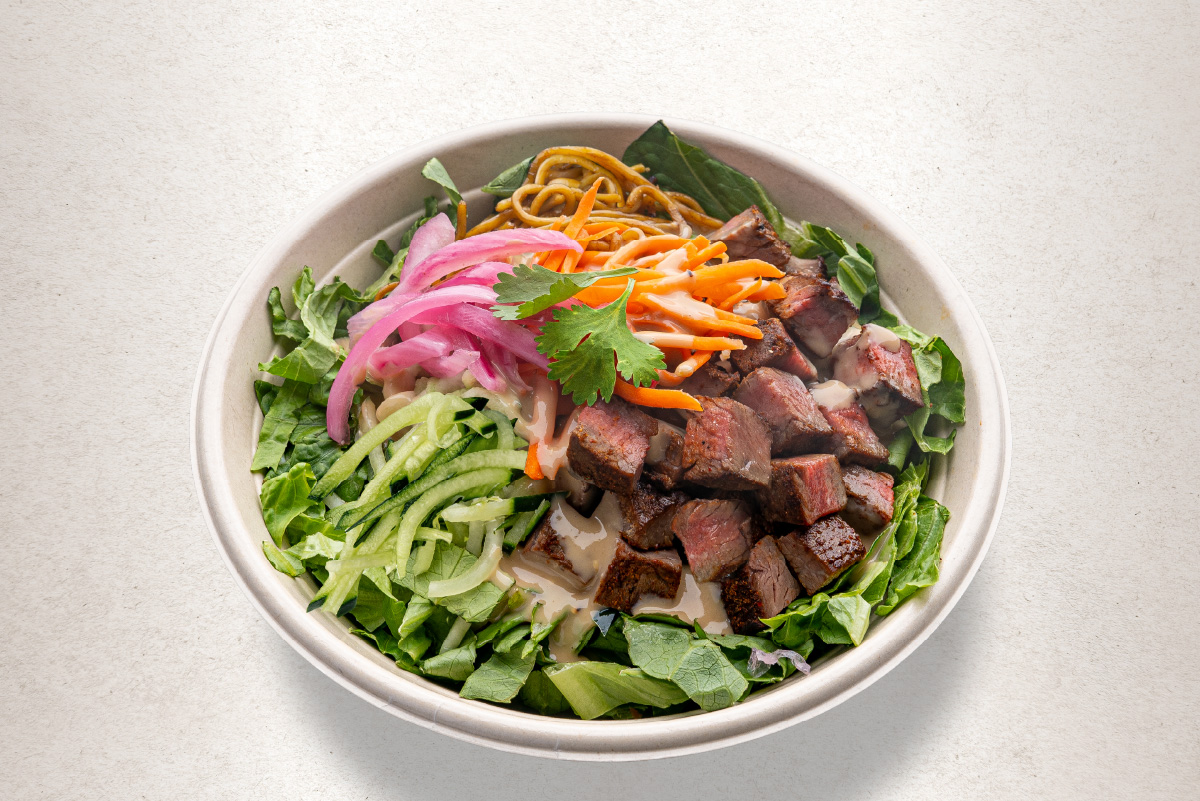 steak salad
