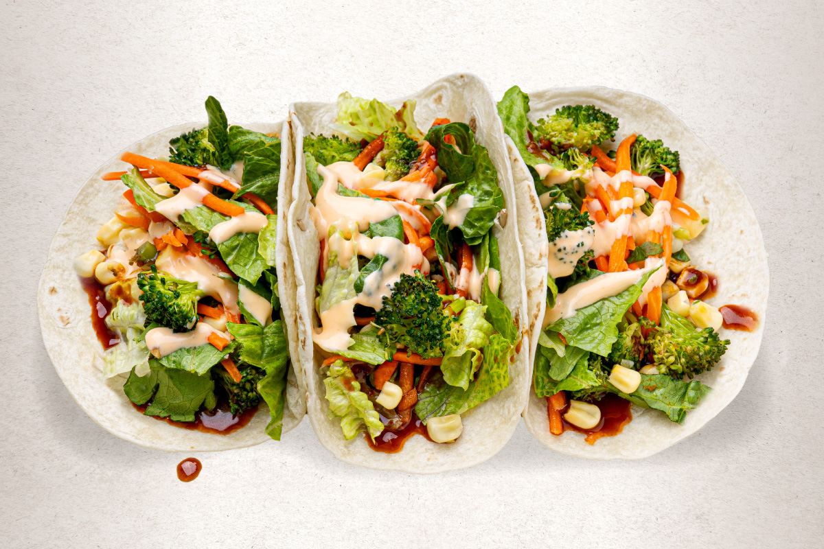vegetarian tacos