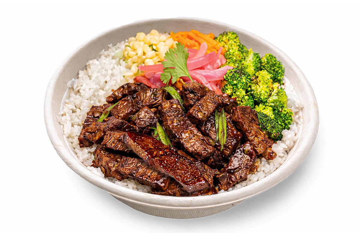 LTO mongolian beef bowl